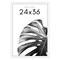 Americanflat Gallery Poster Frame - Wooden Picture Frame for Wall Art - Plexiglass Cover - Hanging Hardware for Horizontal or Vertical Display